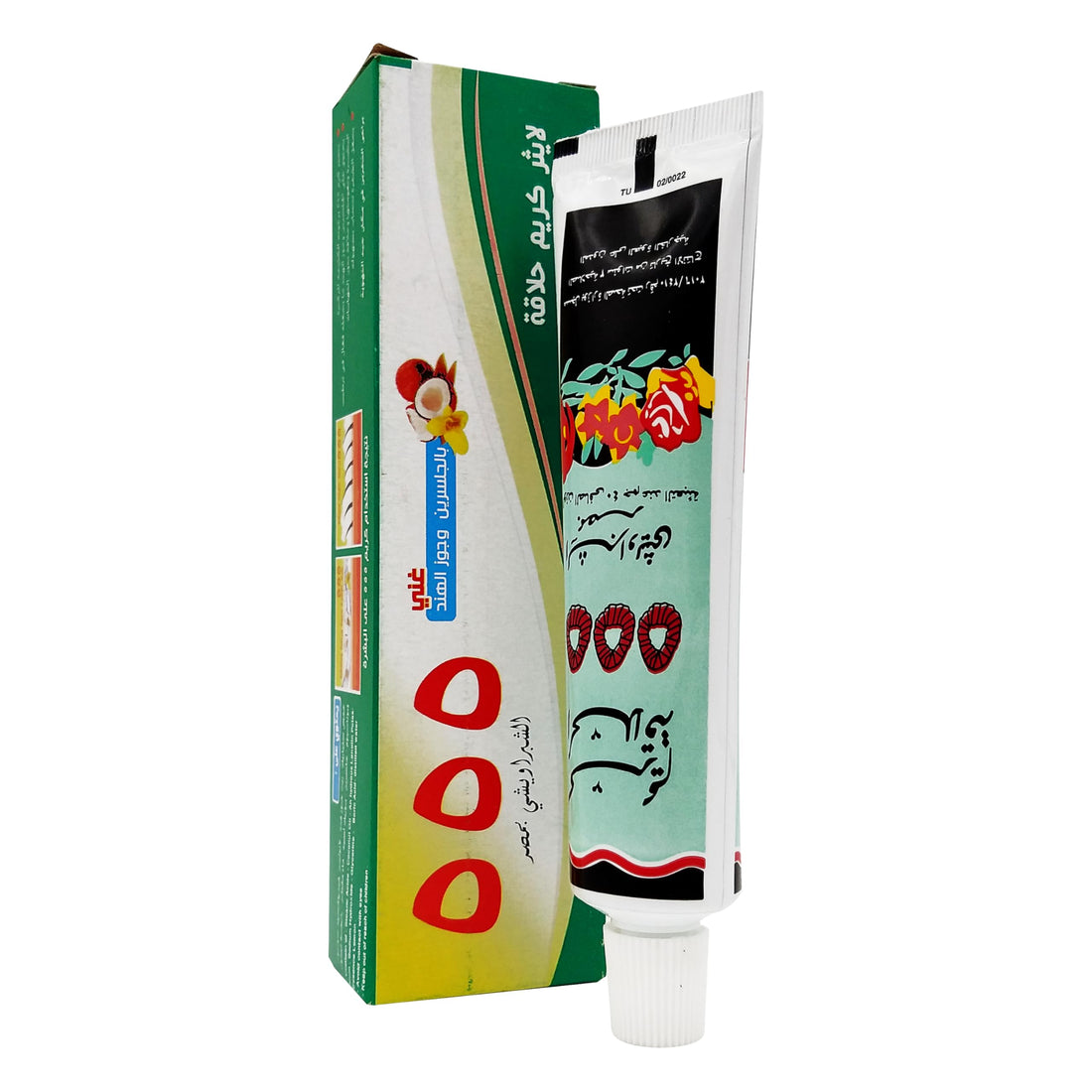 Chabrawichi Lather Shaving Cream 555 With Glycerin And Coconut Oil, 40gm
