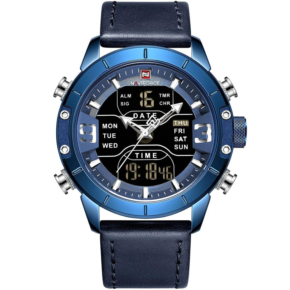 Men's Wrist Watches for Military, Navy, Air Force, Law Enforcement, Police, Firefighters, Outdoor Sports NF9153L BE/BE/BE
