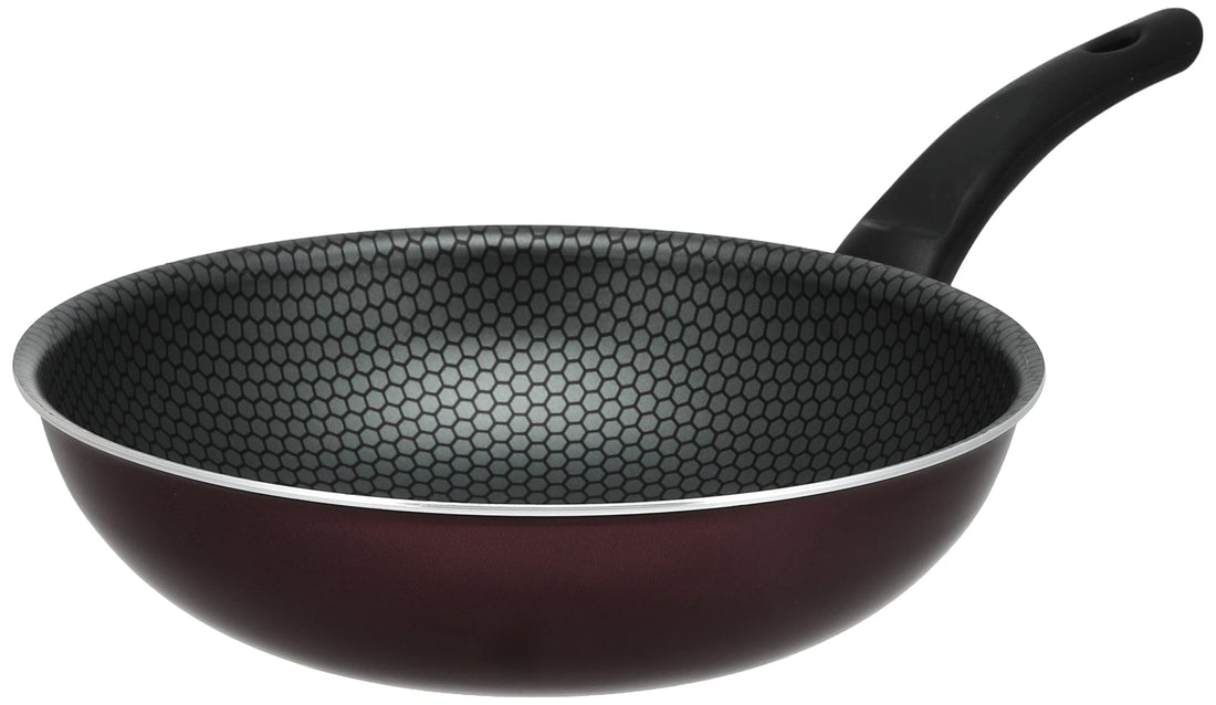 Trueval Teflon deep frying pan dark red 28 cm- wfps28