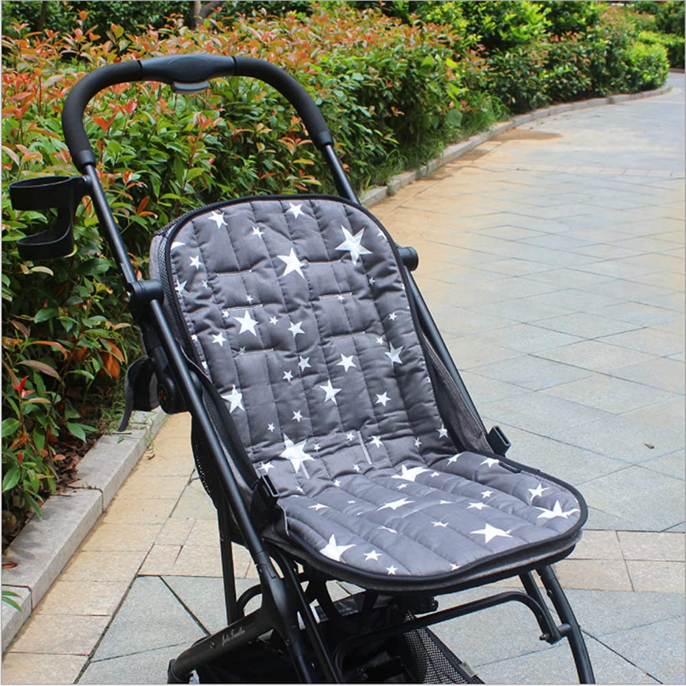 Moro Moro 3 Pushchair Cushion Universal Seat Cushion Child Baby Mattress Changing Mat Breathable Cotton Soft Portable Insert Cushion Reducers Support High Chair Prams Pushchair