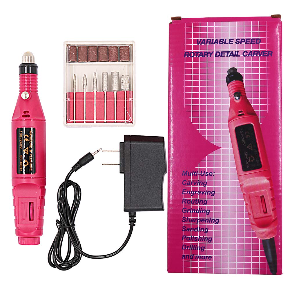 Grind Nails Appliance Art Drill Kit Electric Finger Toe Nail Grinder Polish Rotary Tool Accessories Manicure Pedicure Tools Nails Grinding Repair