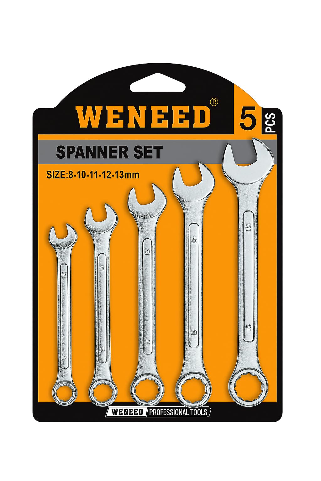 5 Piece Double Key Set – High Quality Polished Chrome Keys | Multi-Use Hand Tools for Home, Automotive, and Appliance Repair | Durable Professional Key Set