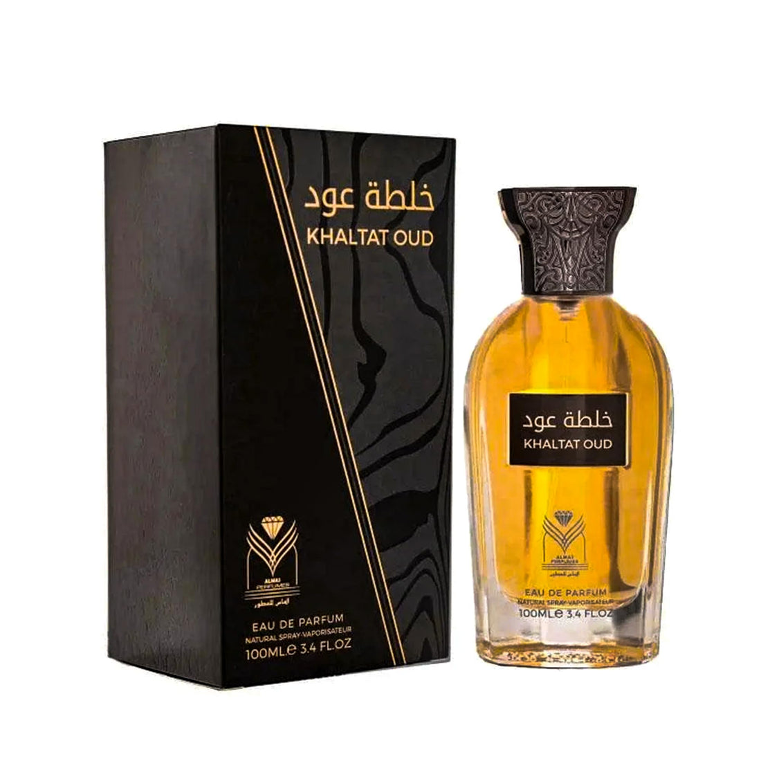 ALMAS PERFUMES Khaltat Oud Eau De Parfum for Unisex 100ml