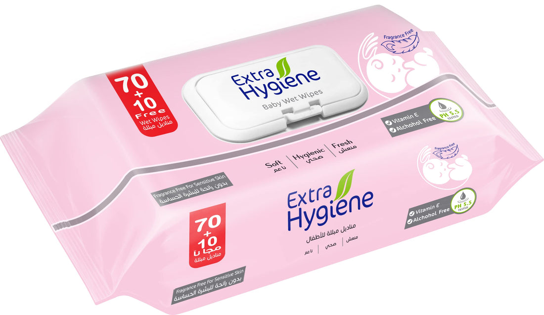 Wet Wipes Baby Sensitive Skin 80W
