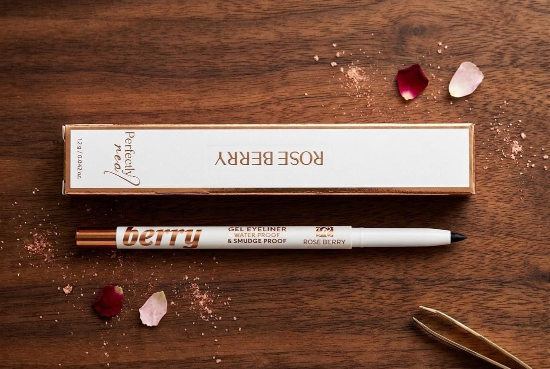 Roseberry Kohl Gel Pencil, Professional Waterproof Long Lasting Kohl Pencil, Soft Cream Formula Provides Intense Blackness and Rich Color (Black 0968, Pen)