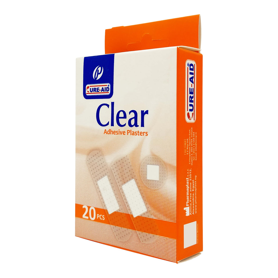 Cure-Aid Clear Plaster 20Pcs - One Size