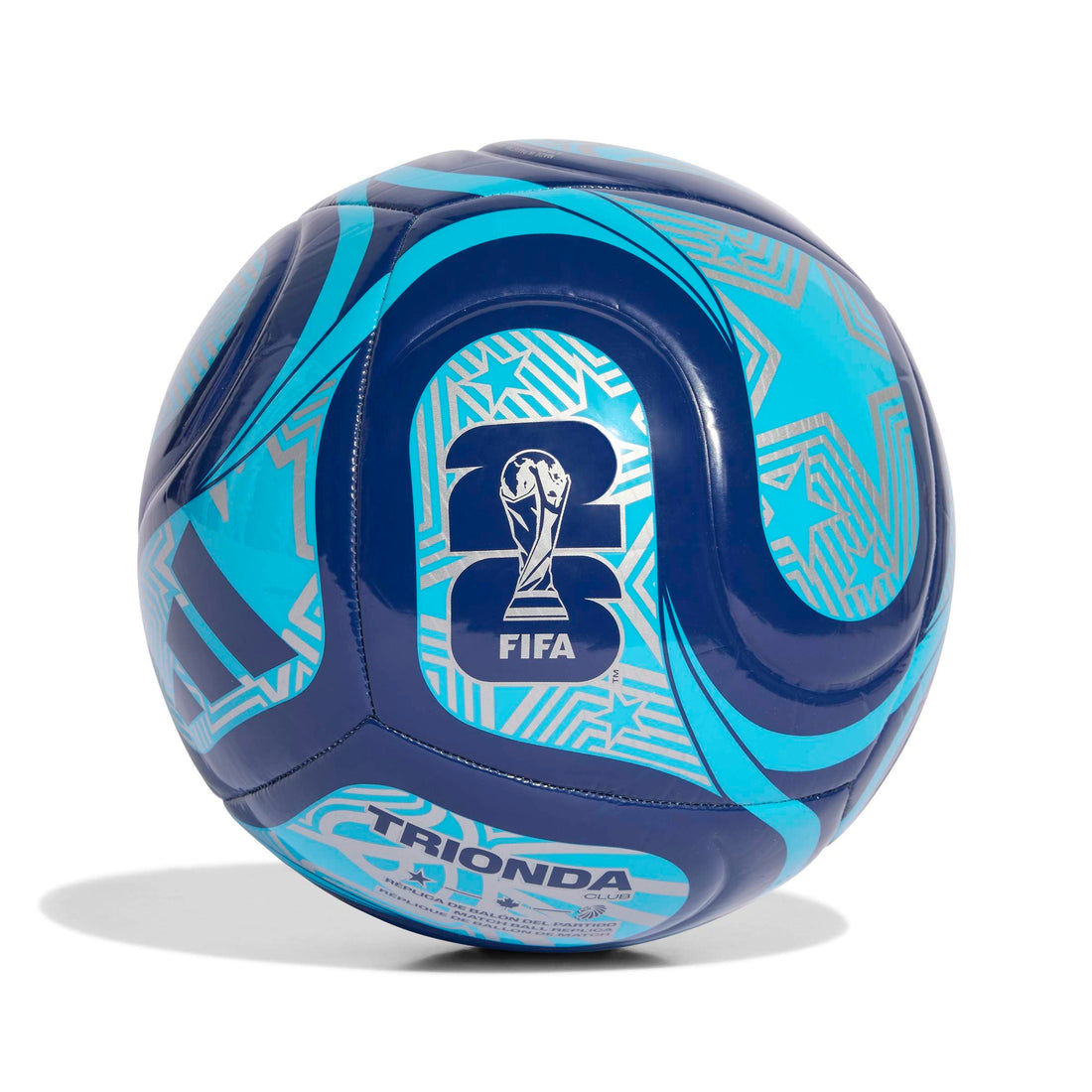 Adidas World Cup 26 Trionda Club Ball For Unisex Blue 5