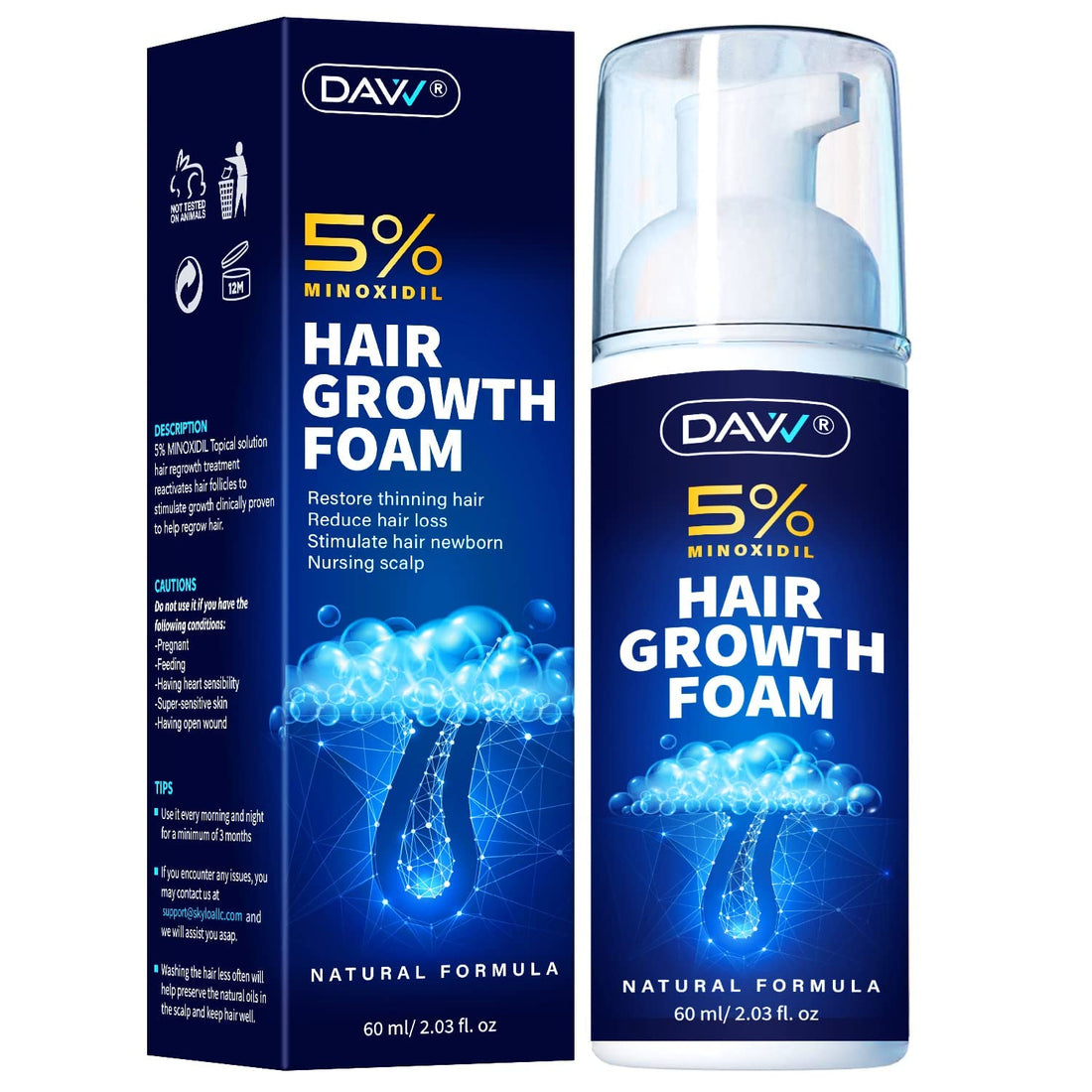 Davv Hair Serum with Biotin Hair Oil Hair Treatment