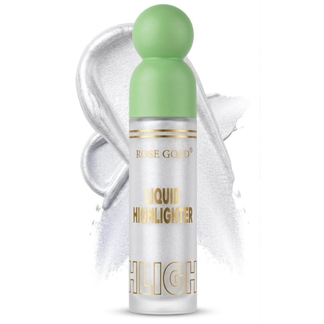 Liquid Highlighter, Multiuse Liquid Glow Filter Makeup for Face & Body, Glowing Bronzer Drops with Skincare Formula, Radiant Glow Highlighter (01)