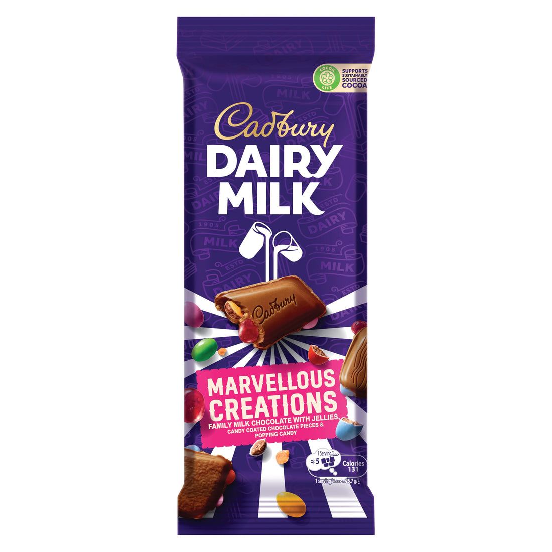 Cadbury Dairy Milk Marvelous Creations Chocolate Bar (90g)