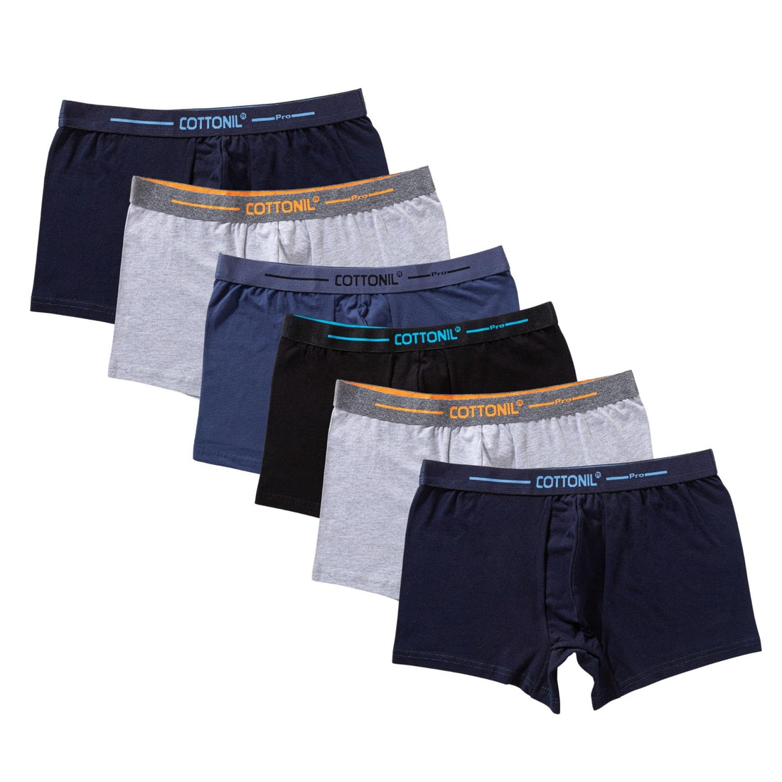 Cottonil Pack of 6 Pro Cotton Boxer Underwear for Men