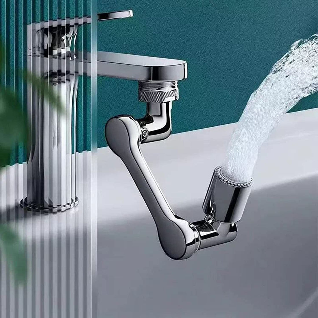 Universal 1080 Degree Rotation Faucet Splash Filter Kitchen Tap Extend Adapter Faucets