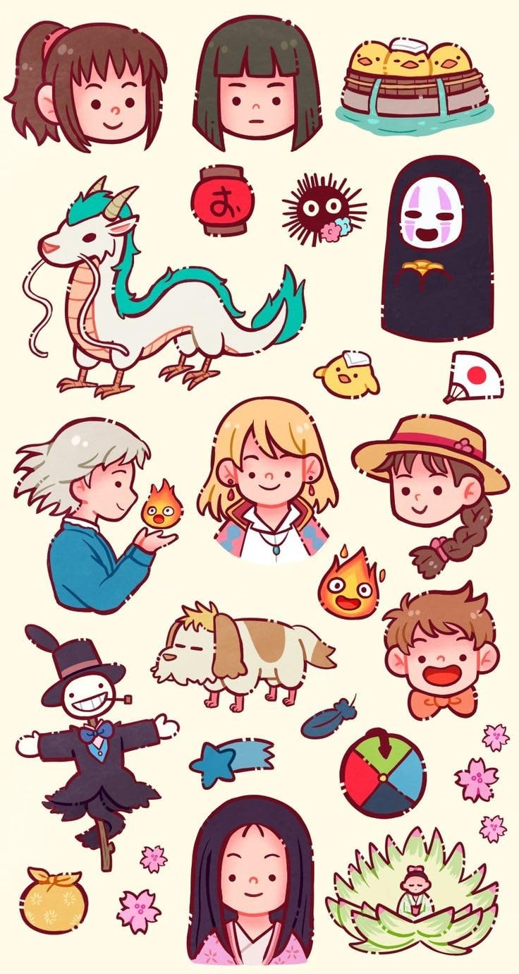 Anime howl sophie sticker