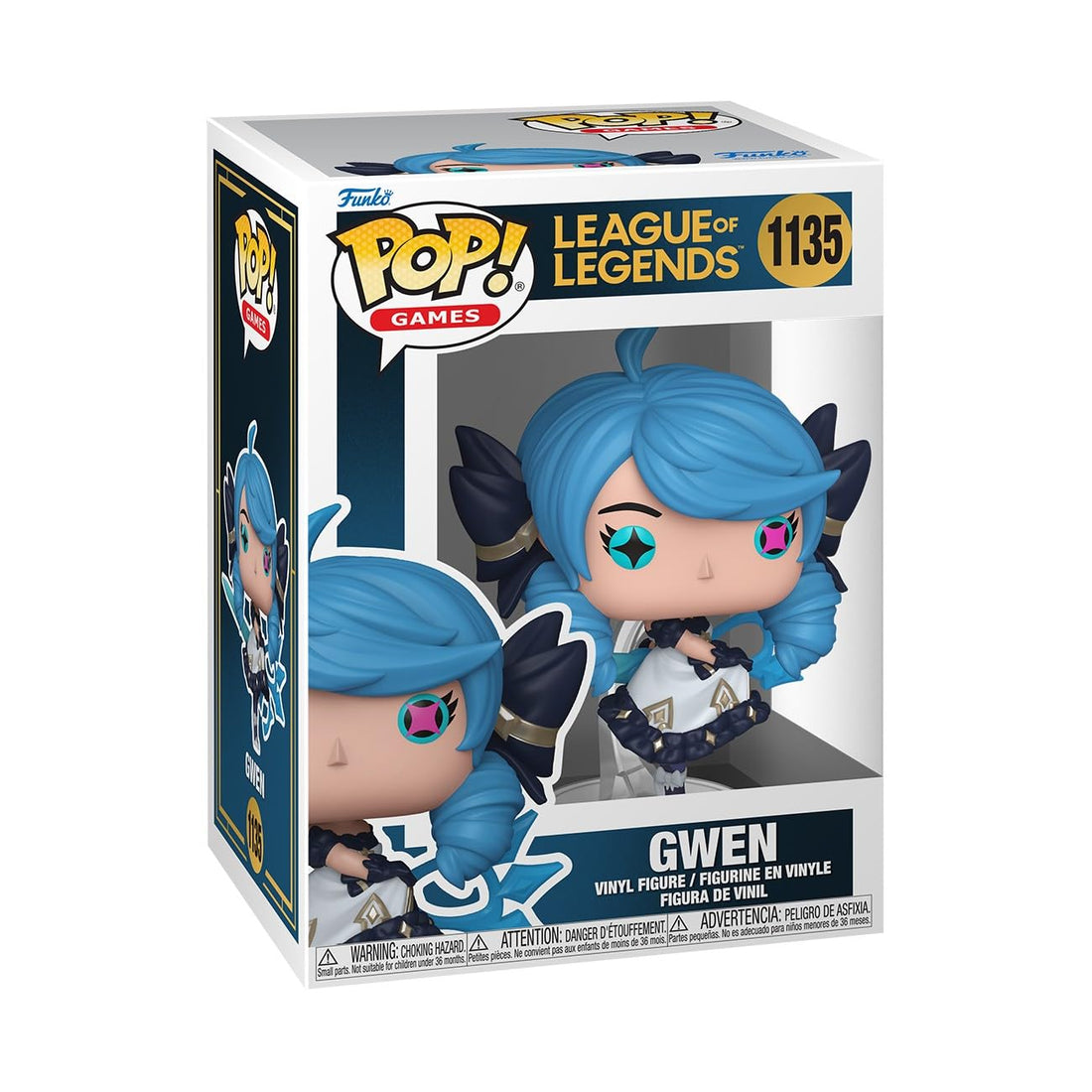 Funko Pop! Games: LOL - Gwen - League of Legends - Vinyl Collectible Figure - Gift Idea - Official Merchandise - Toy for Children and Adults - Video Games Fans - Model Figure for Collectors