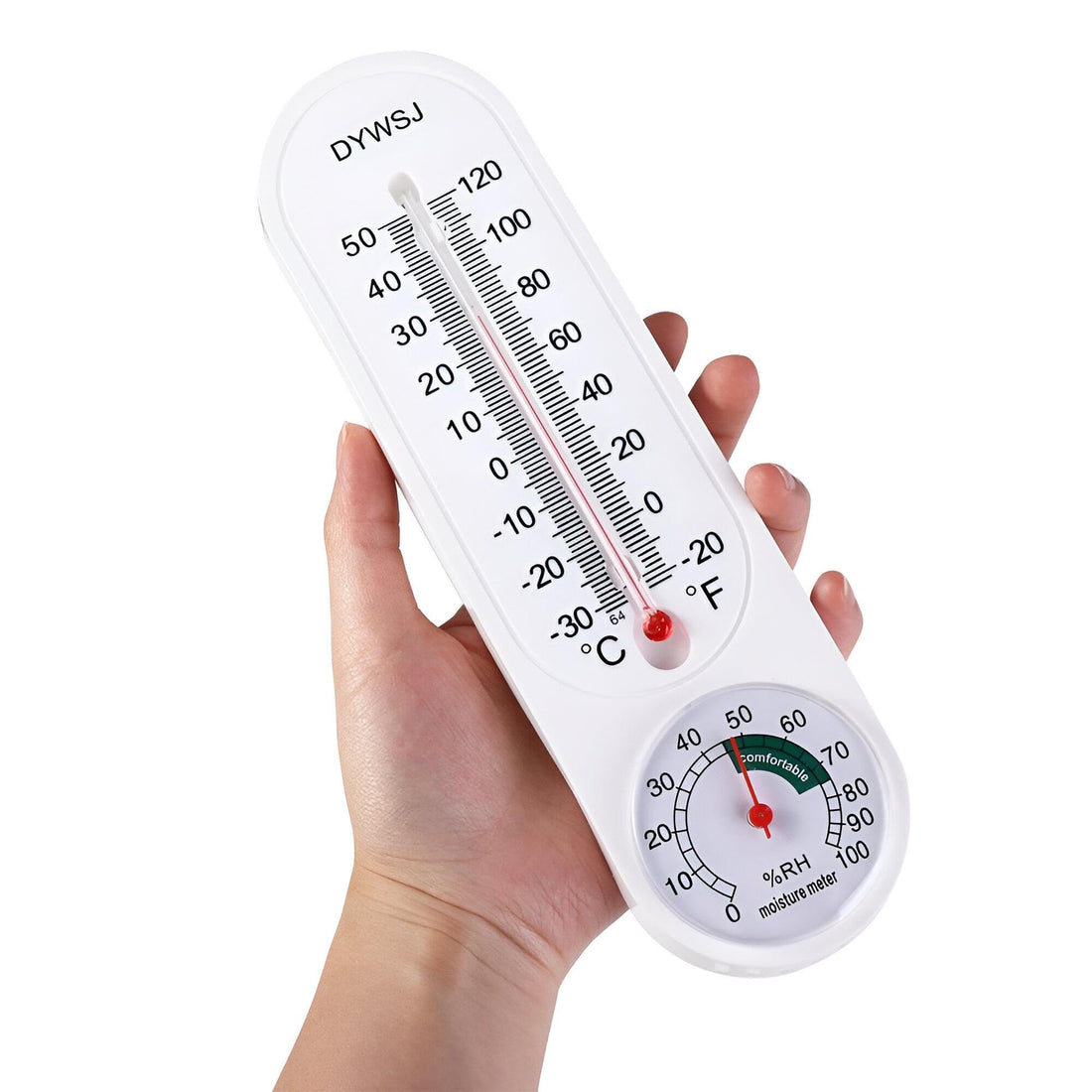Digital Thermometer - Enjoy accurate temperature and humidity readings with our digital thermometer, ideal for indoor and outdoor use, ensuring perfect conditions for your plants.(1 Pack)