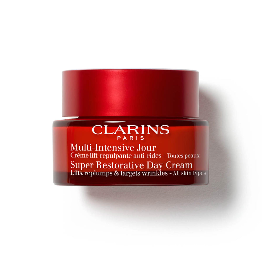 Clarins NEW Super Restorative Day Cream | Anti-Aging Moisturizer For Mature Skin Weakened By Hormonal ChangesReplenishes, Illuminates and Densifies Skin | Visibly Lifts and Smoothes