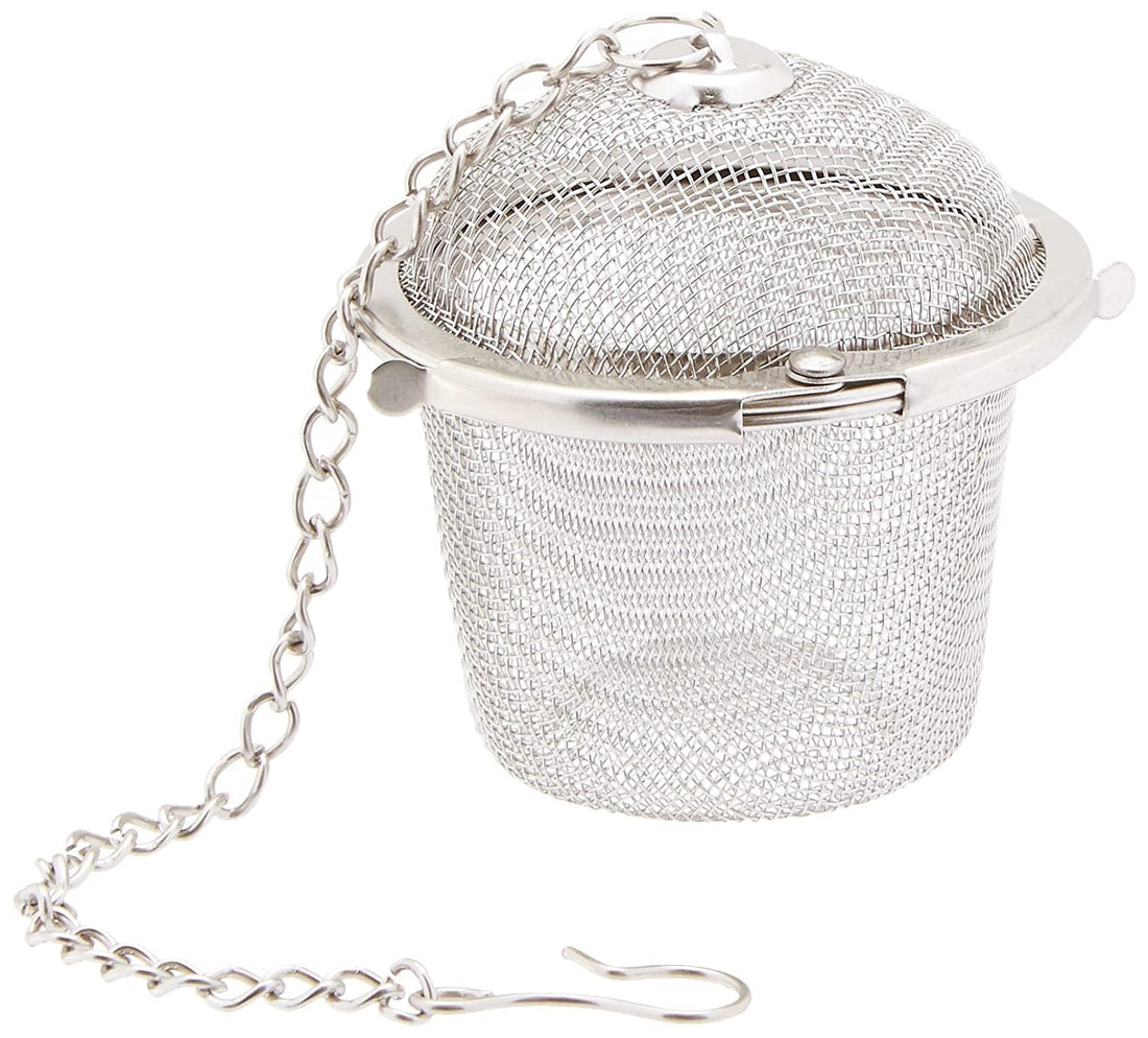 ZEAL ENTERPRISES Herbal Filter with Stainless Steel Chain, Silver