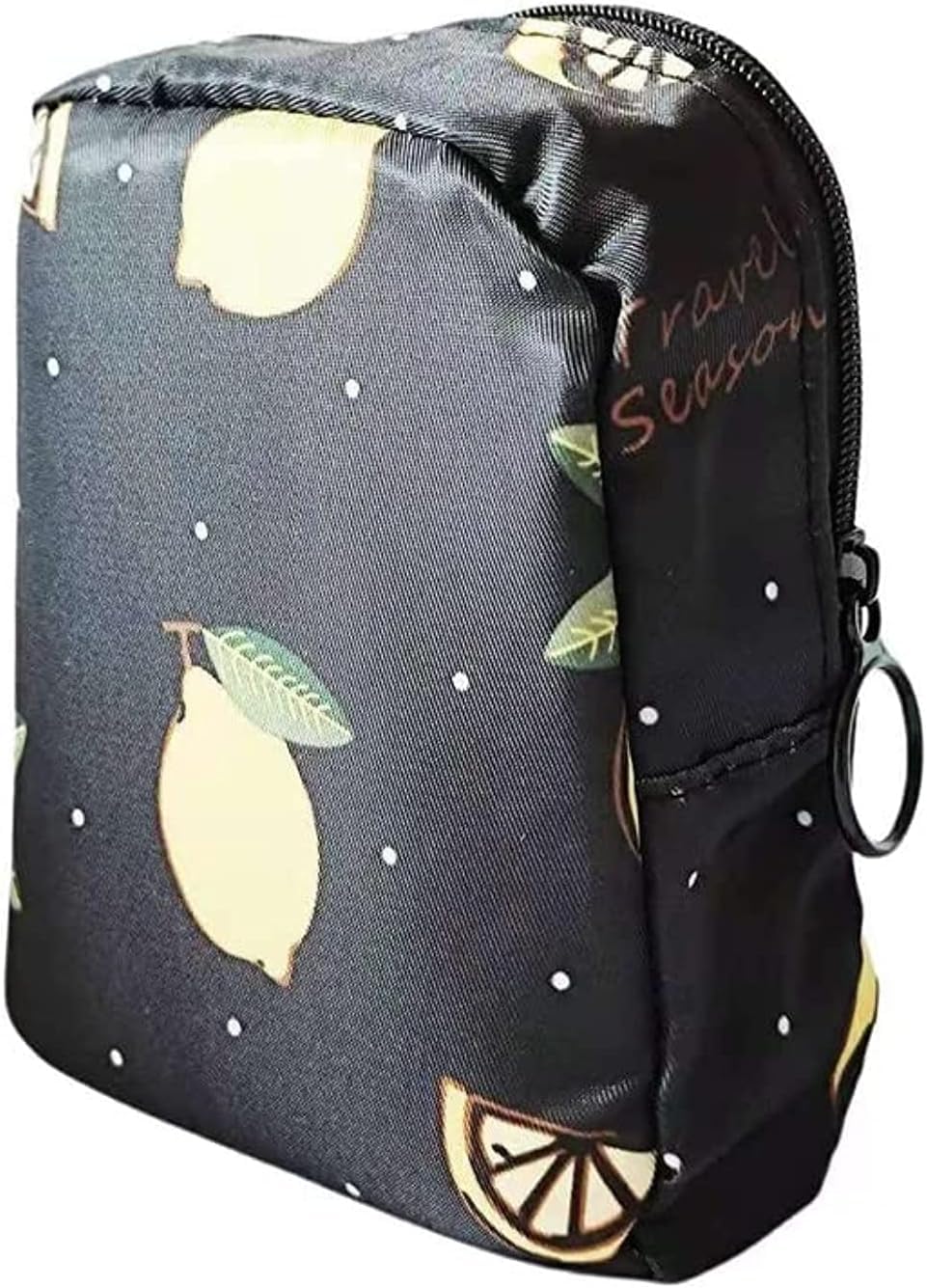 Fabric Organizer - Large Capacity Bag for Sanitary Napkins, Wipes, and Cotton Pads, Perfect Travel Companion for Girls