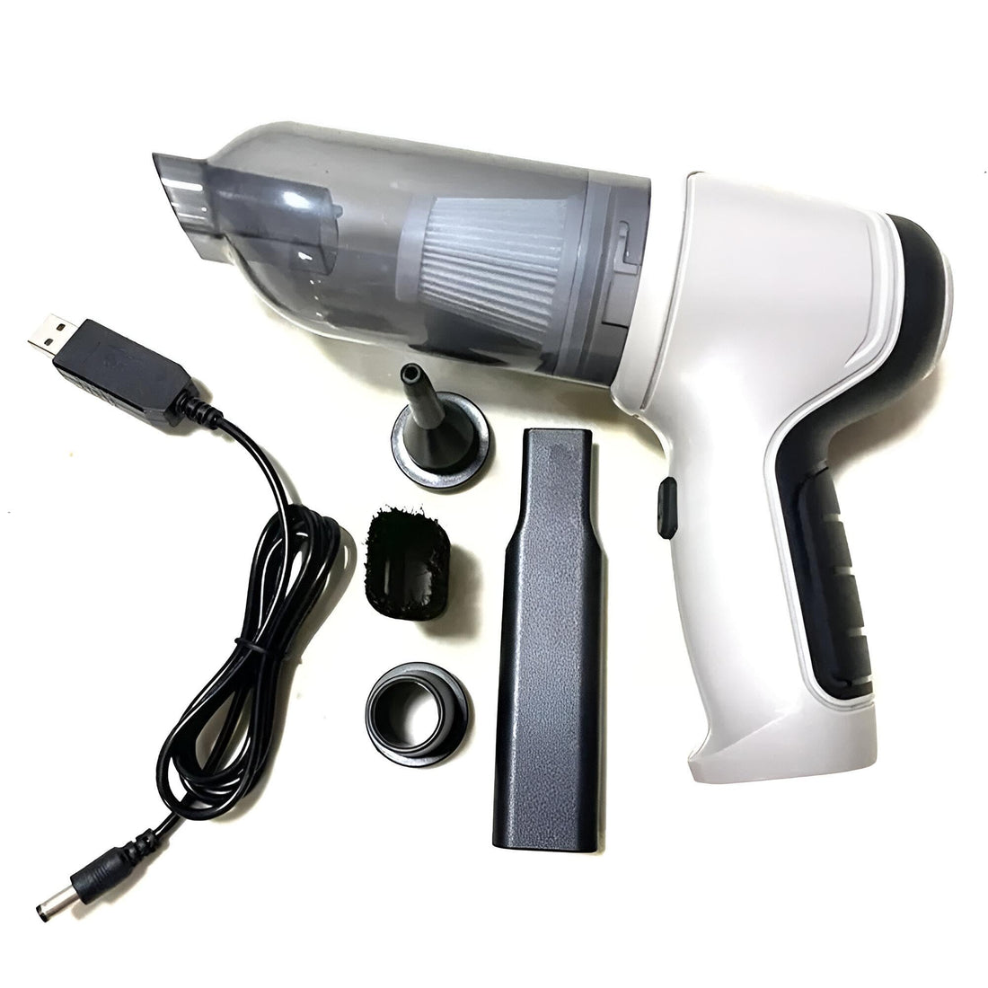 Portable Cleaning Device - 120W Rechargeable Mini Vacuum with Strong Suction, Perfect for Tackling Dust and Debris in Any Space, Easy to Handle