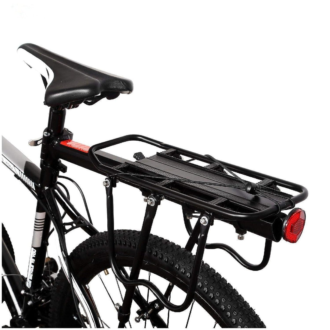 Arltb Aluminum Alloy Bike Carrier Rack Adjustable 50kg Capacity Bicycle Accessories Cargo Rack for Mountain Bike Road Bike Garage