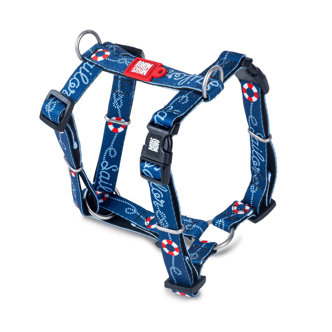 Max & Molly Urban Pets H-Harness - Design Sailor/S SIZE