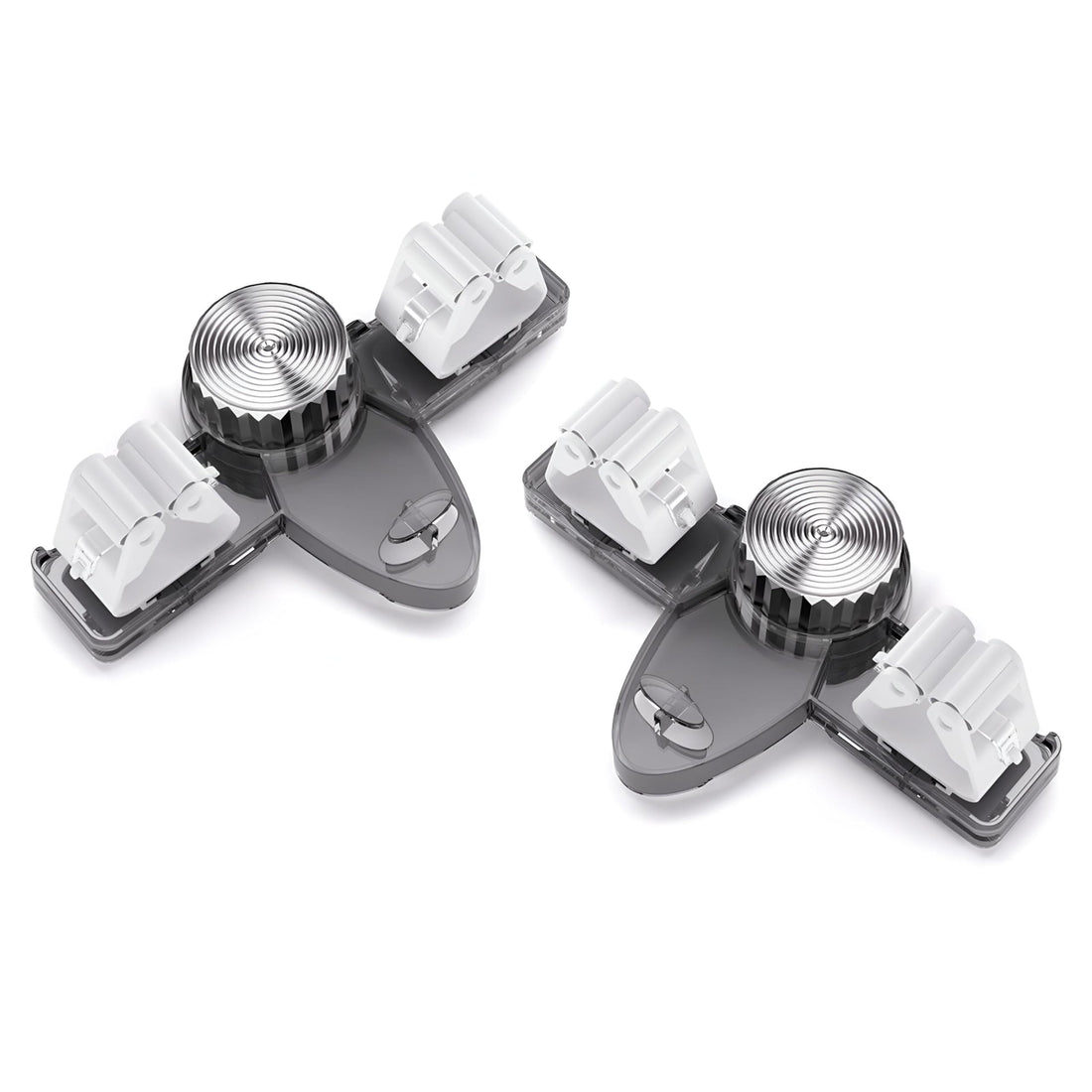 Functional Toothbrush Stand - Sleek and Modern Design for Simple Installation, Keeps the Bathroom Organized and Clean, Holds Up to 4 Brushes, Moisture Resistant for Trendy Spaces (قطعتين)