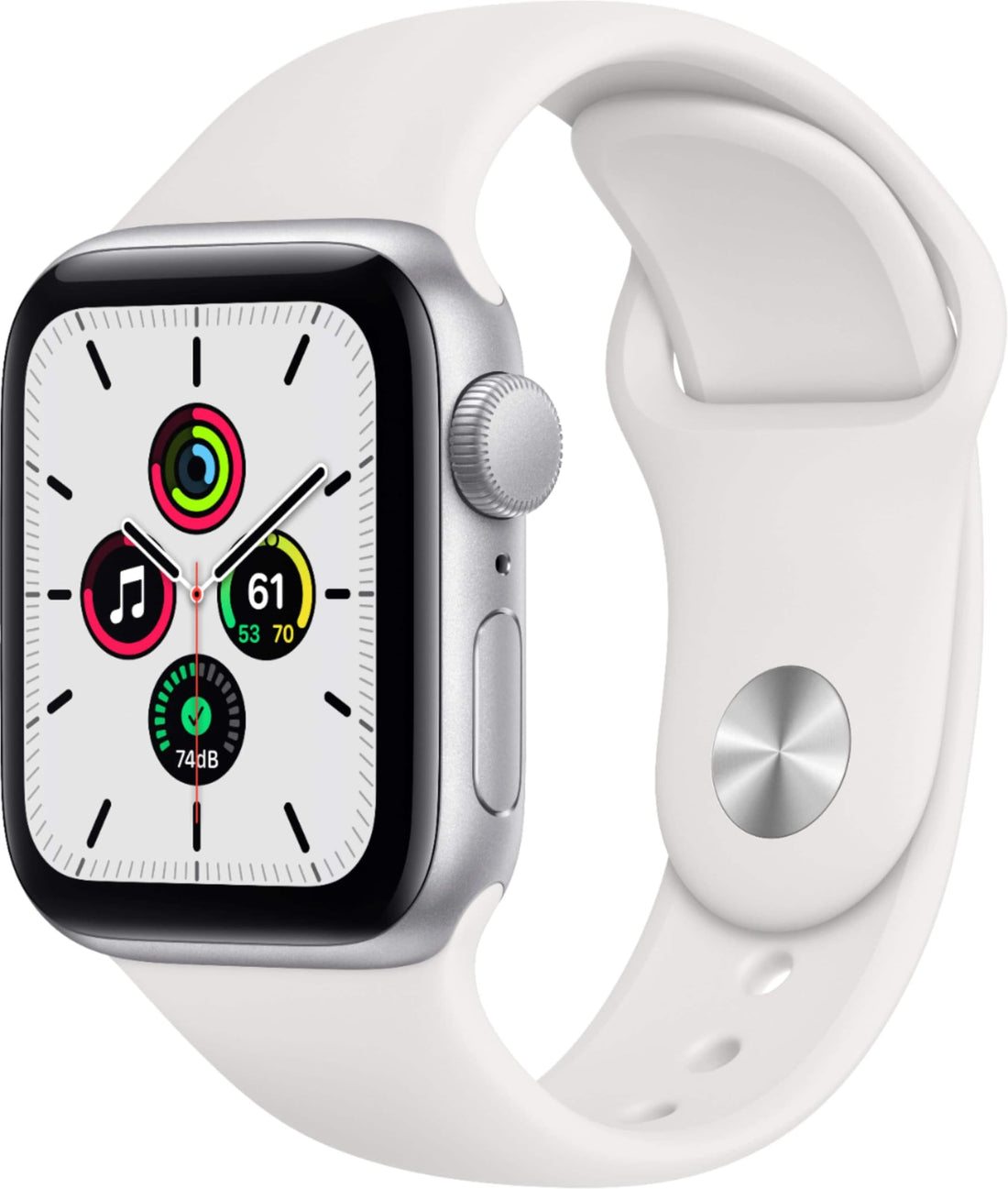 Nutshell Apple Watch Case (For Apple Watch 6/SE/5/4 40mm) Silver