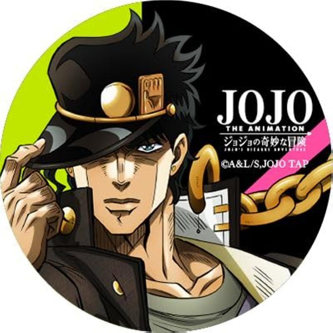 japanese Anime jojo bizzare adventures Jotaro Kujo Josefu Jōsutā Jonathan Joestar Dio Brando badge pins pin brooch 5