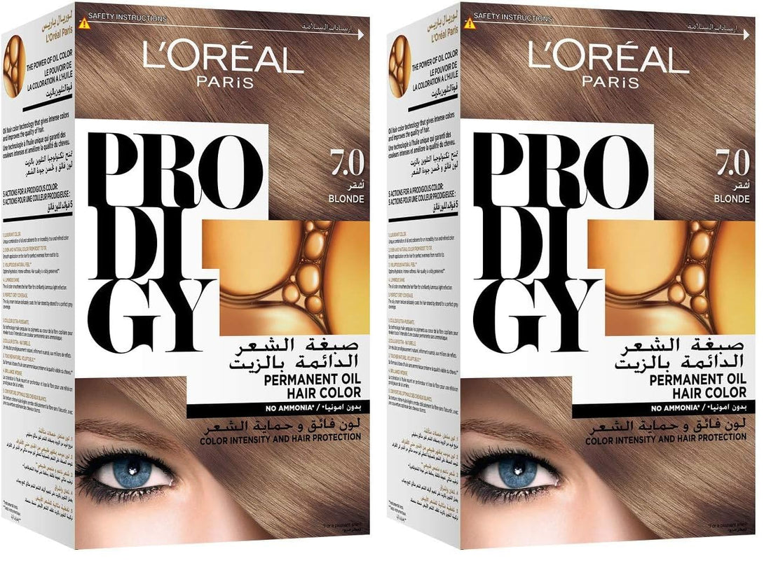 L'Oréal Paris Prodigy, 7.0 Blonde (Pack of 2)