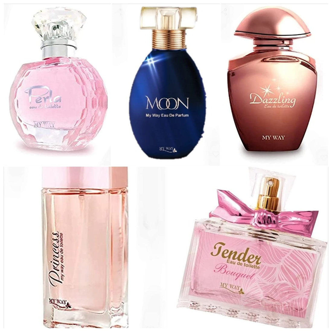 My Way Emoticon Perla Dazzling Perfume, 5 Piece