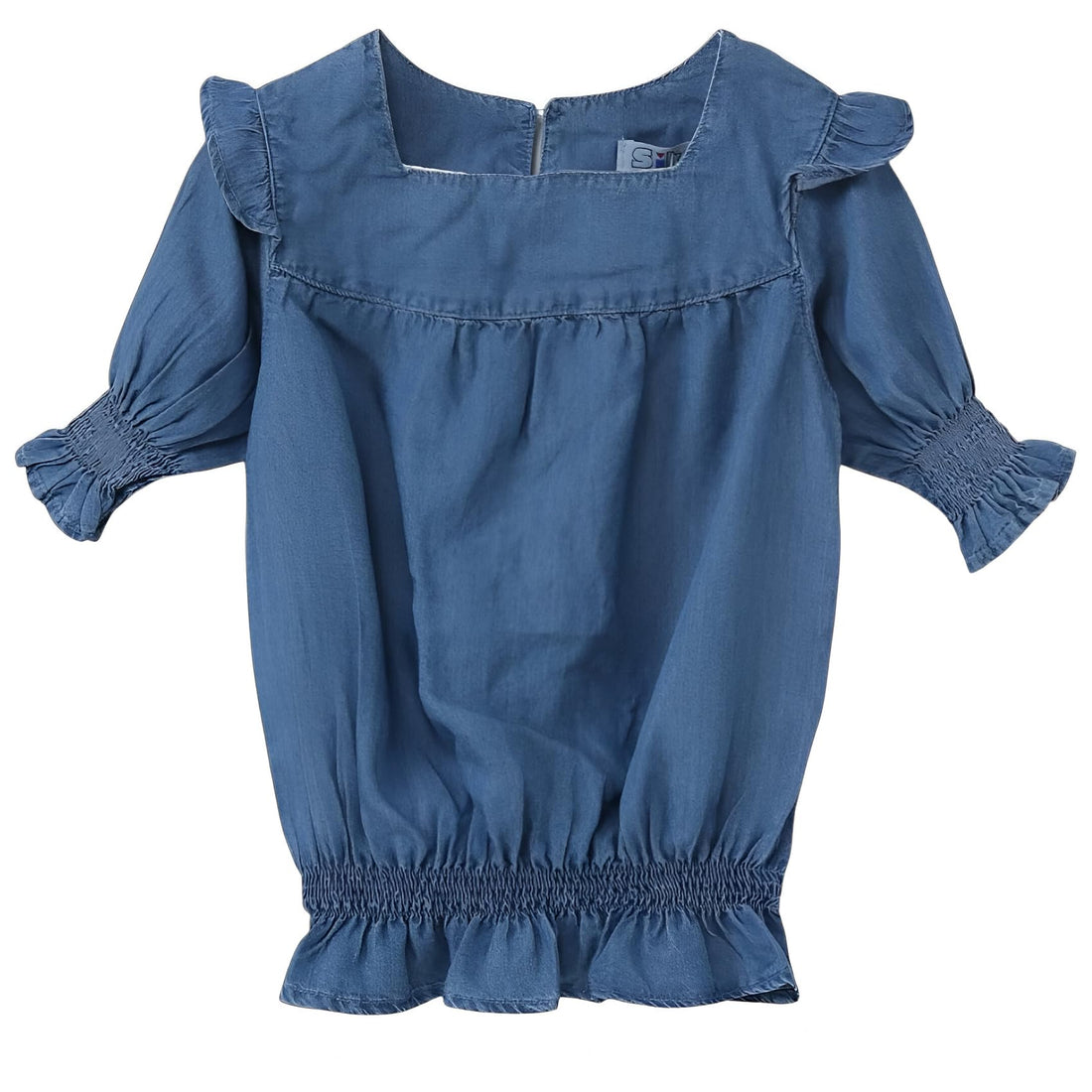 SIKA Girls Half Sleeves Blouse Half Sleeves Blouse (pack of 1)