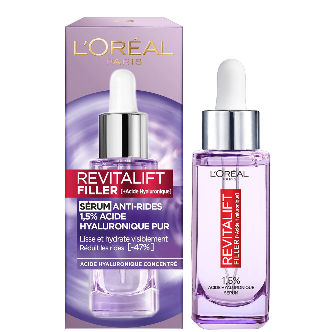 L'Oréal Paris - Revitalift Filler - Anti-Wrinkle Serum with Pure Hyaluronic Acid - 30 ml