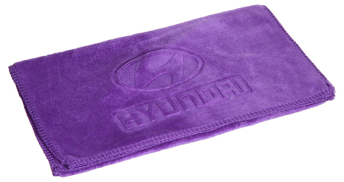 Microfiber Car Drying Towel, Purple, 70x30 cm, Super Soft, Super Absorbent