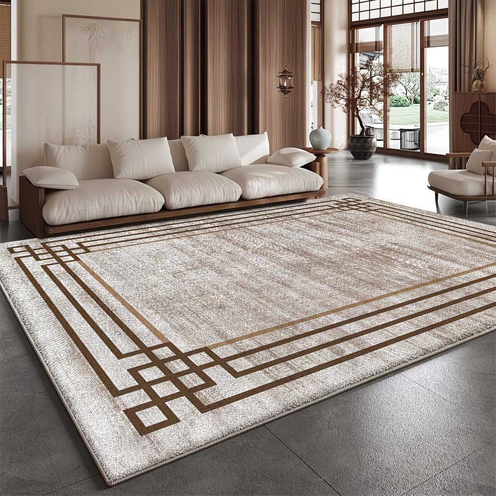Area Rugs Cover Indoor Outdoor Carpet Mat 180x280cm Thickness 0.35cm 3D Design Easy to Clean Non-Slip Bedroom Living Room (carpet 1)