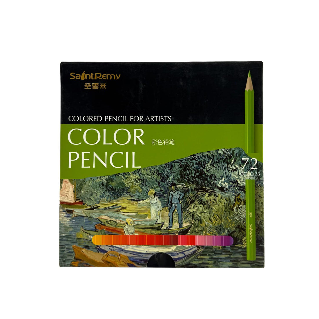 SaintRemy Artist Colored Pencils – 72 Soft Colors