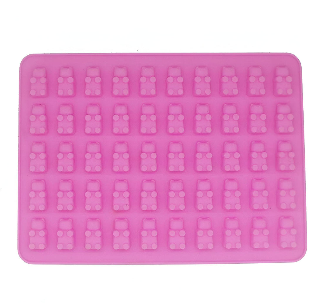 Gummy Bear Silicone Candy Molds - Non Stick Chocolate Molds Made of Food Grade Silicone, Perfect for Making Delicious and Fun Candies at Home Easily with Dropper