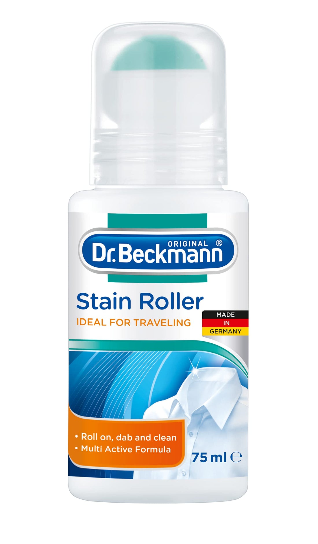 Dr Beckmann Clothes Stain Removal Roller for Wool, Fashion, Dry Marks, Stain Roller, 2.5 fl oz (75 ml)