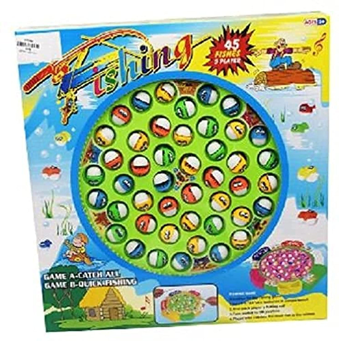 Fisherman game entertaining for children, One Size