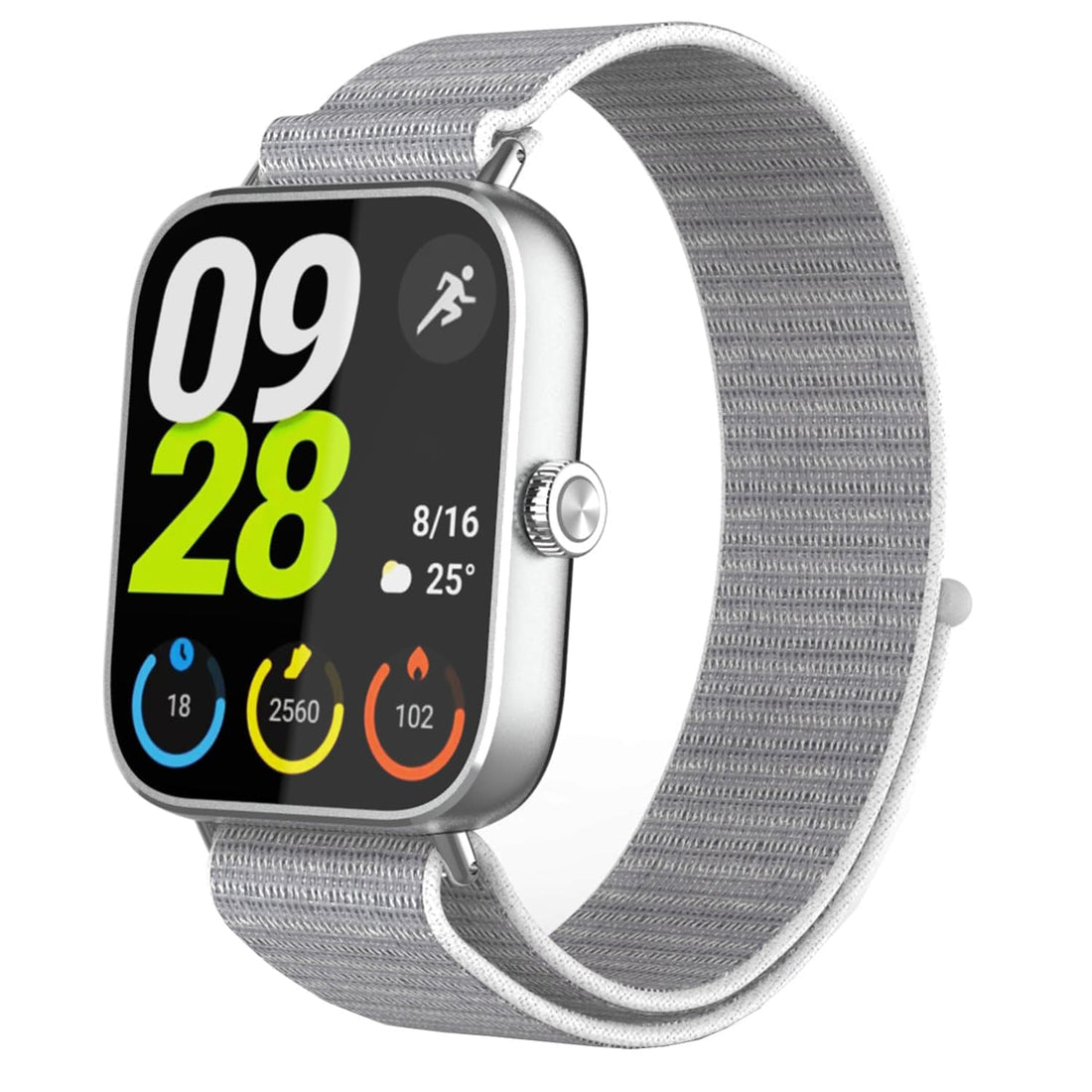 Dl3 Mobilak Nylon Strap for Redmi Watch 4/Redmi Watch 5/Xiaomi Smart Band 8 Pro/Band 9 Pro, Men and Women Breathable Elastic Bracelet, Adjustable Straps Replacement Band Sport Watchband