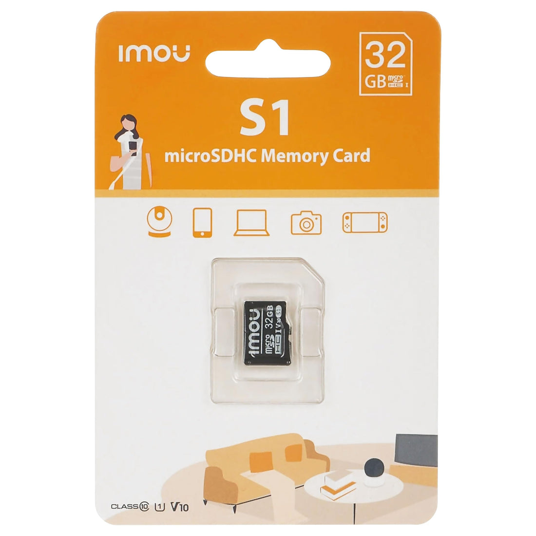 Imou ST2-32-S1 32GB Memory Card Special for Video Cameras designed to last, protect data and expand storage of different devices, the ST2-32-S1 memory.