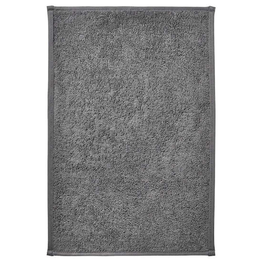 Digital Shoppy OSBYSJÖN Bath mat, Grey, 40x60 cm (16x24), Polyester.