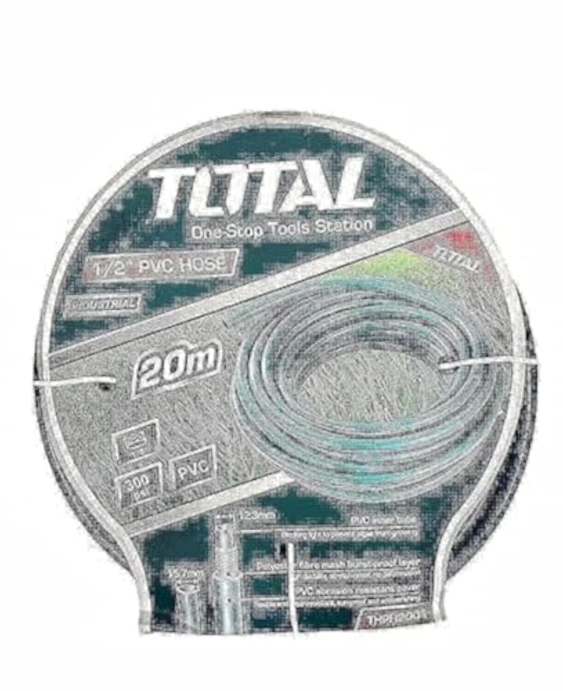 Total Hose 20 Meter 1/2 Inch Heavy Duty THPH2001