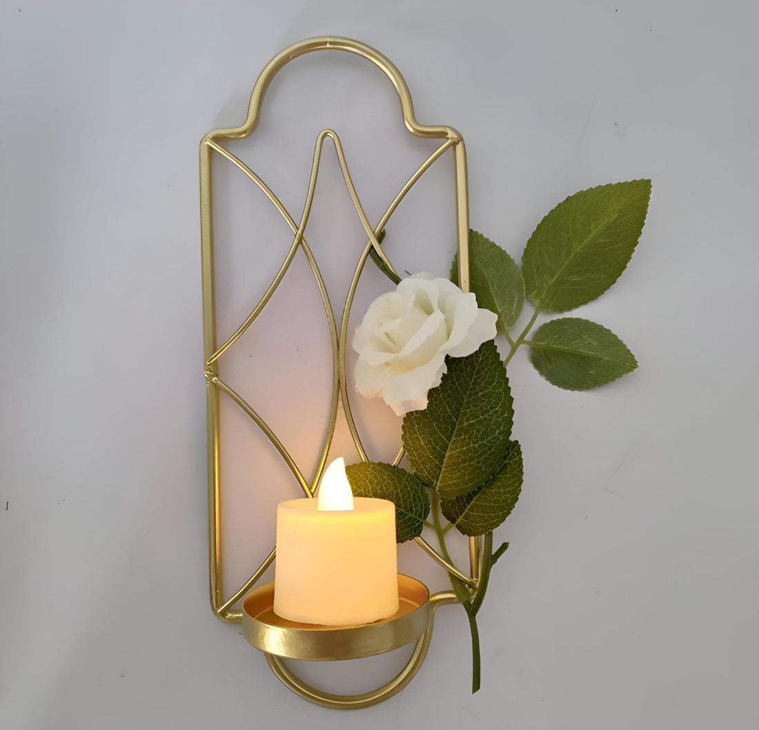 Candlesticks A distinctive decoration in your home Create a modern candle hub that draws attention and adds a contemporary flavor to your dining or living area. (option 2)
