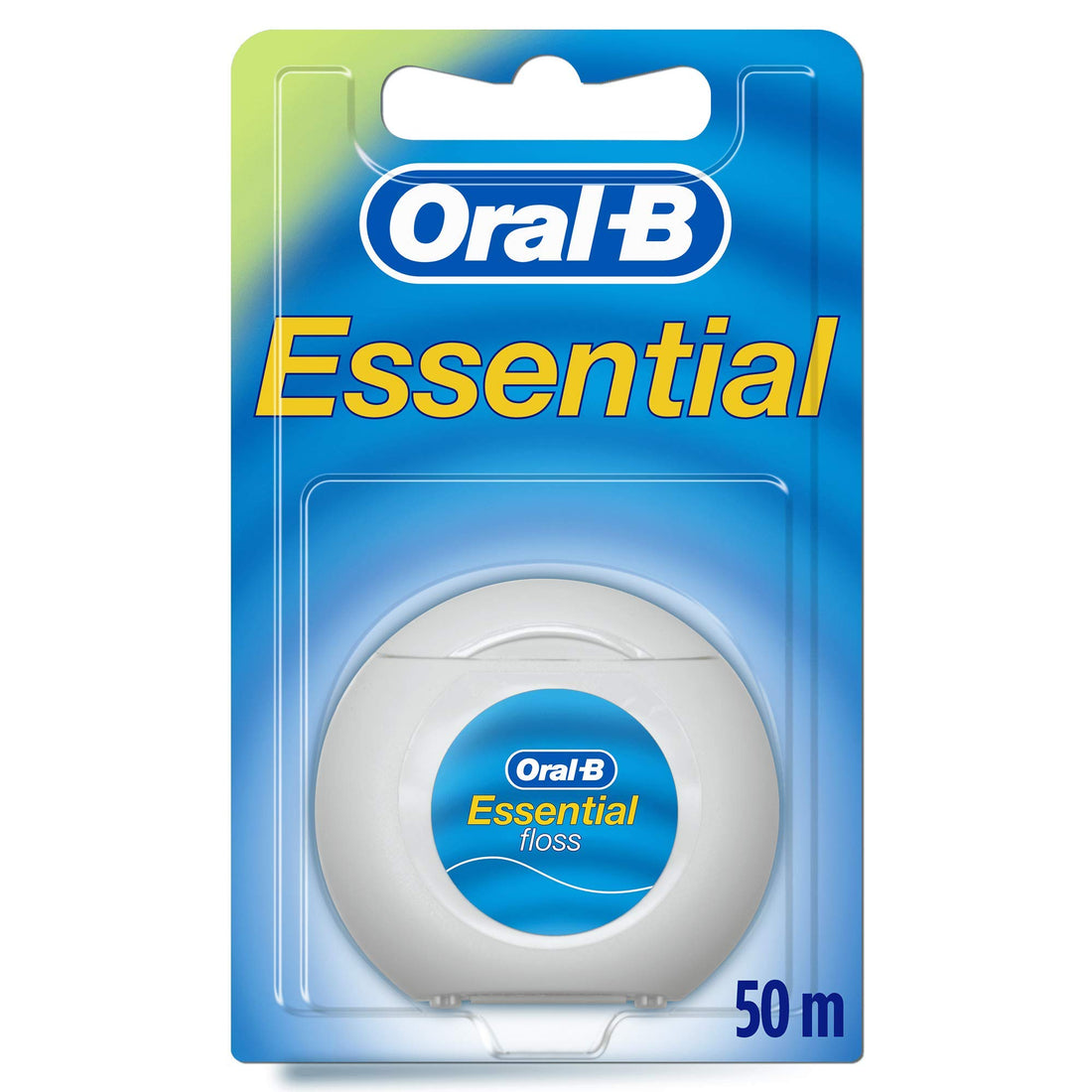 Oral B Essential Waxed Mint Floss, 50 m