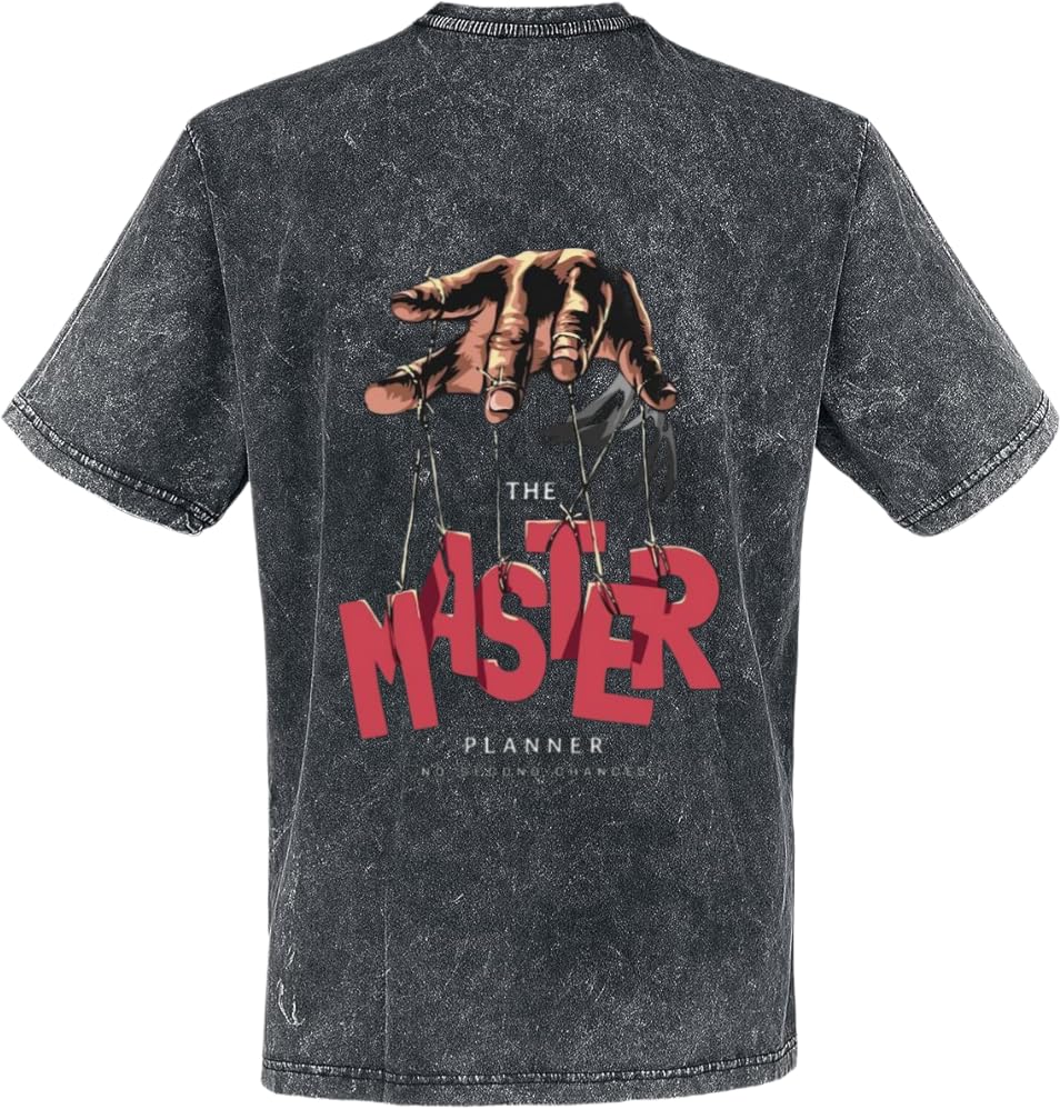 MASTER T-shirt washed Back