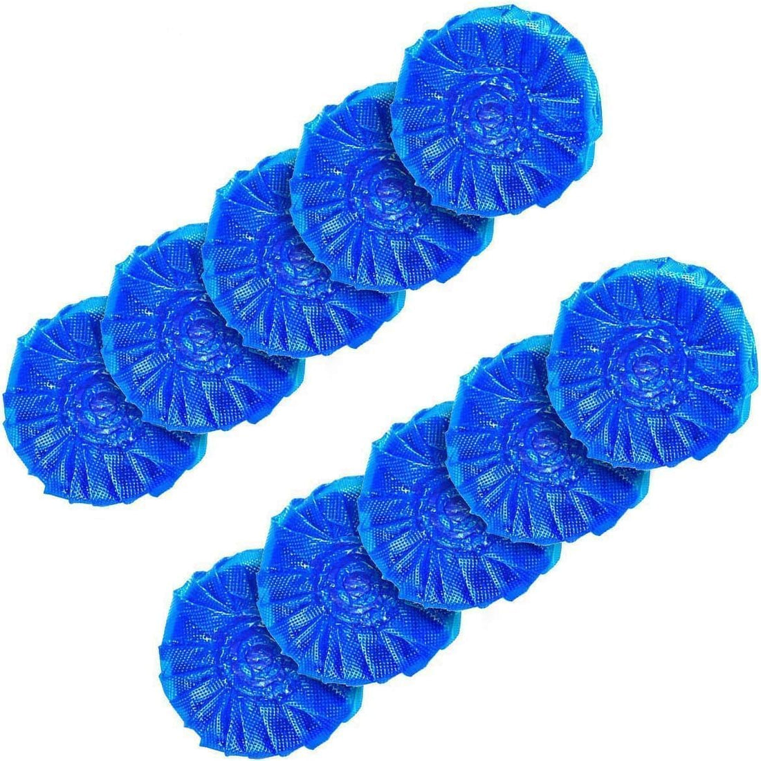 Toilet Cleaning Tablets 10 Pack, Bathroom Disinfectant Tabs, Individually Wrapped Toilet Bowl Cleaner for Odor Removal & Deep Cleaning
