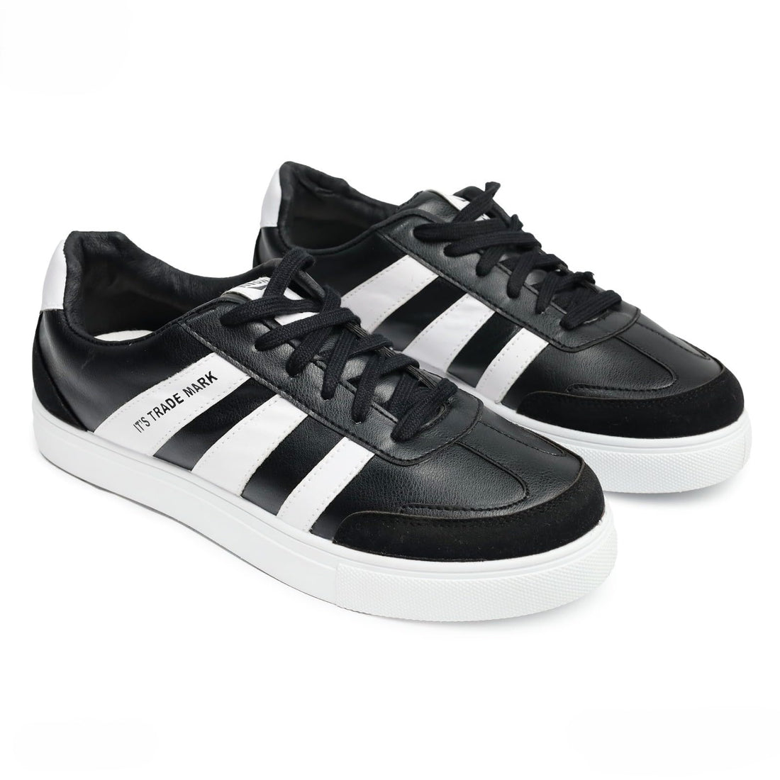 Men's Casual Shoes - Premium Leather - Lightweight - Slip-Resistant - Colors (White, Black, Grey) - Master Design 4