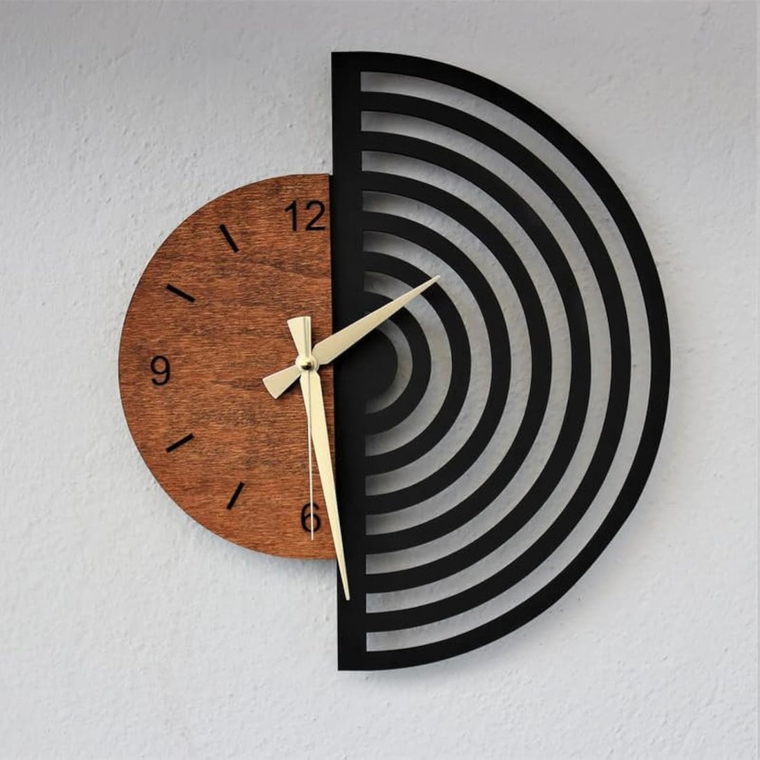 Home Gallery Minimalist Scandinavian Decor Wooden Wall Clock