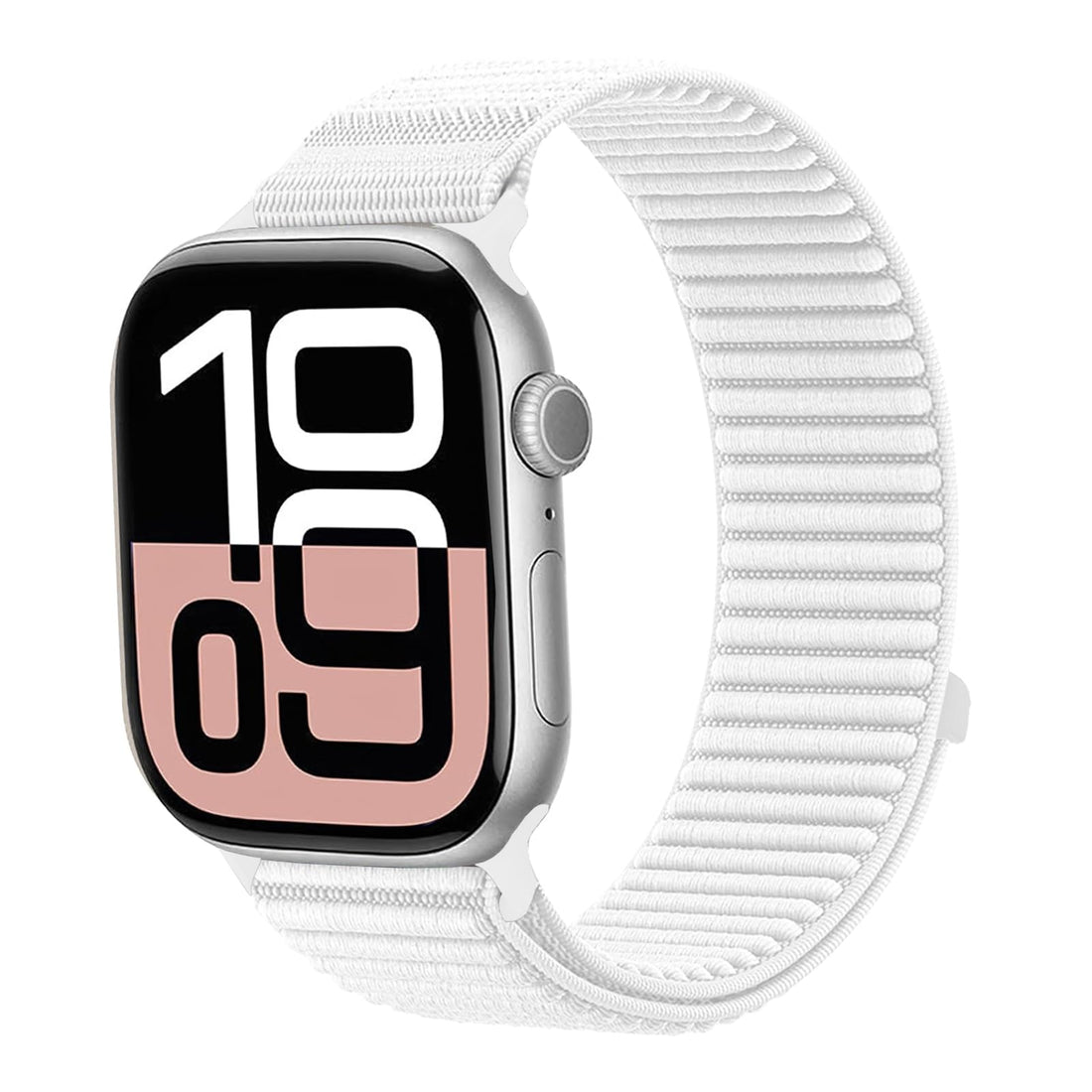 Nylon Loop Sport Band Compatible with Apple Watch Band 49mm 46mm 45mm 44mm 42mm Men Women, Stretchy Strap Elastic Fabric Wristband for iWatch Series 11 10 9 8 7 6 5 4 SE3 SE2 SE Ultra 3 2 1