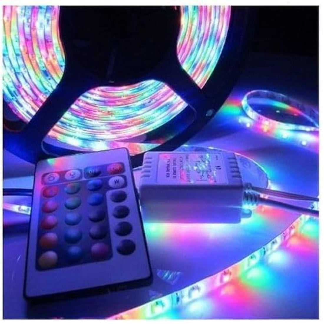 Color Changing LED Strip with Remote 5M